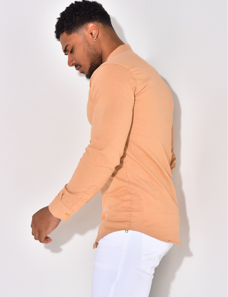 Chemise à rayures manches longues Chemise à rayures manches longues