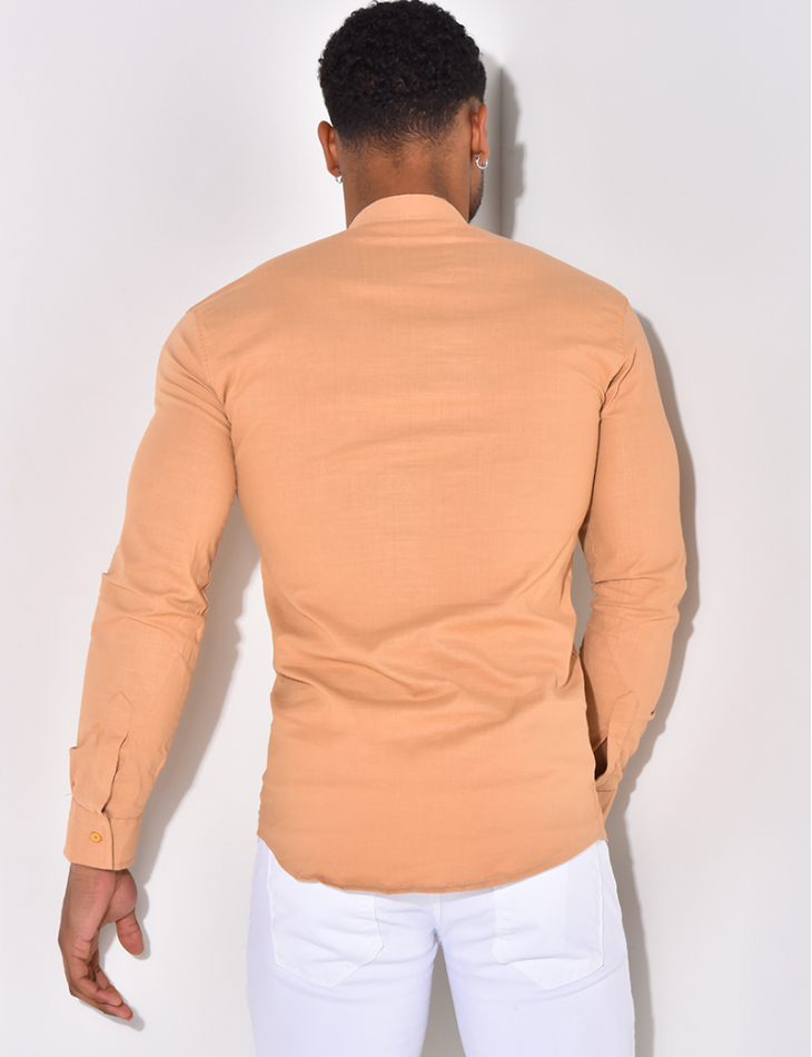 Chemise à rayures manches longues Chemise à rayures manches longues