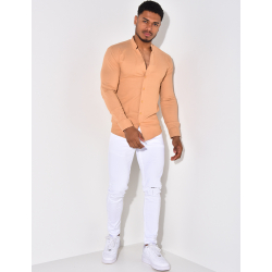 Chemise à rayures manches longues Chemise à rayures manches longues