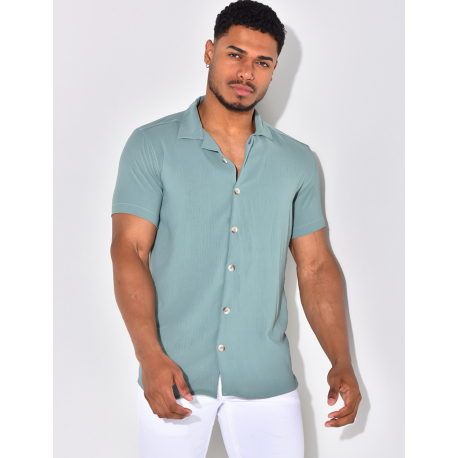 Chemise basic manches courtes