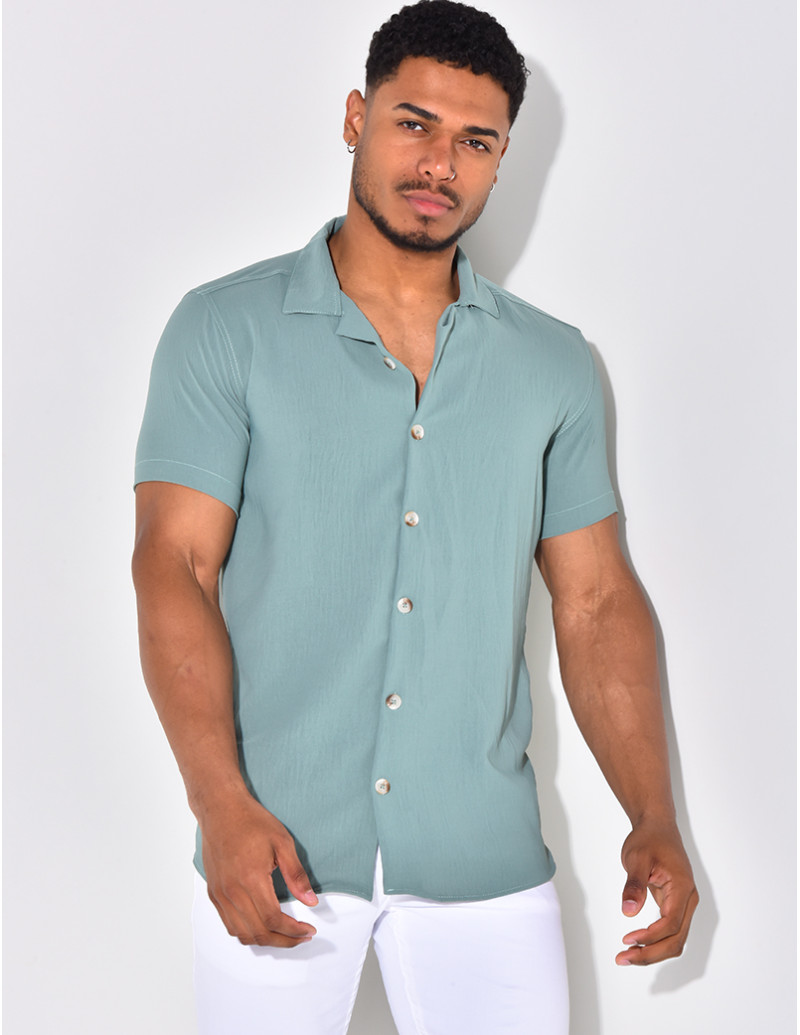Chemise basic manches courtes