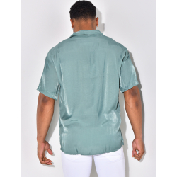 Chemise fluide irisée homme Chemise fluide irisée homme