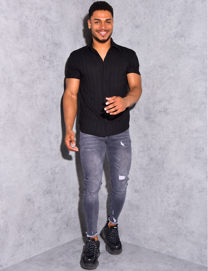 Chemise côtelée Chemise côtelée