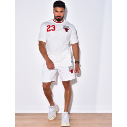 Ensemble short et t-shirt "Chicago"