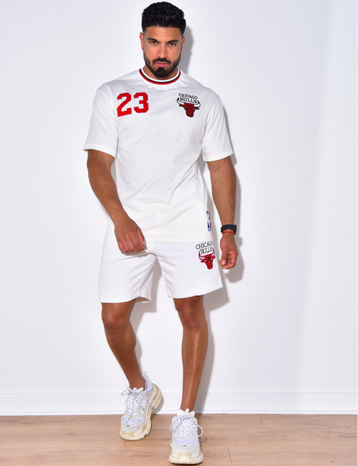 Ensemble short et t-shirt "Chicago"