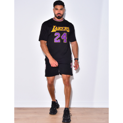 Ensemble short et t-shirt " Lakers N°24" Ensemble short et t-shirt " Lakers N°24"