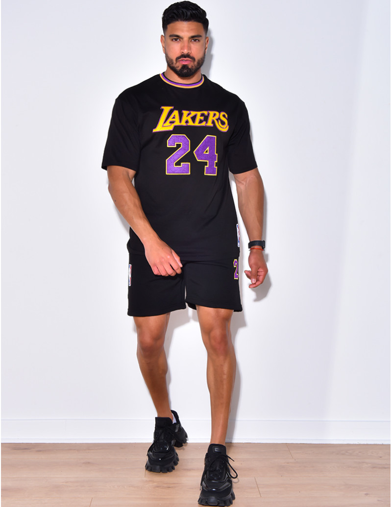 Ensemble short et t-shirt " Lakers N°24"