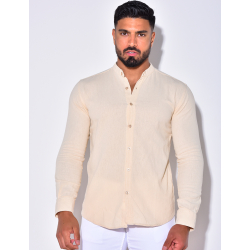 Chemise manche longues à petit col Chemise manche longues à petit col