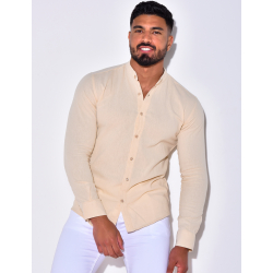 Chemise manche longues à petit col Chemise manche longues à petit col