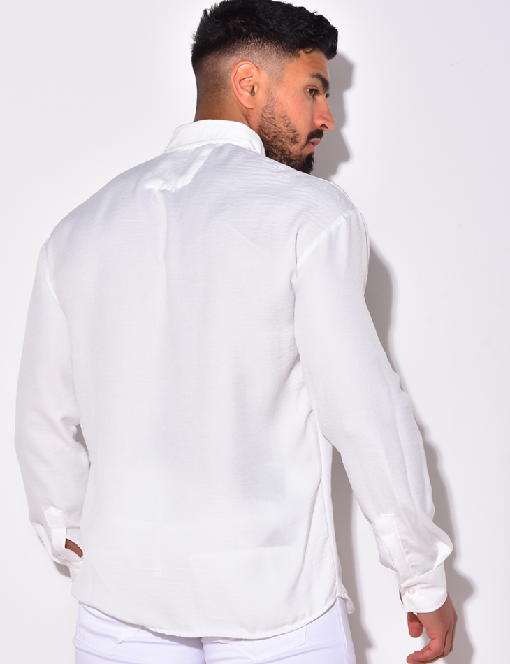 Chemise fluide à manches longues Chemise fluide à manches longues