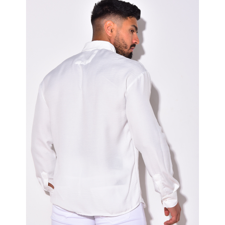 Chemise fluide à manches longues Chemise fluide à manches longues