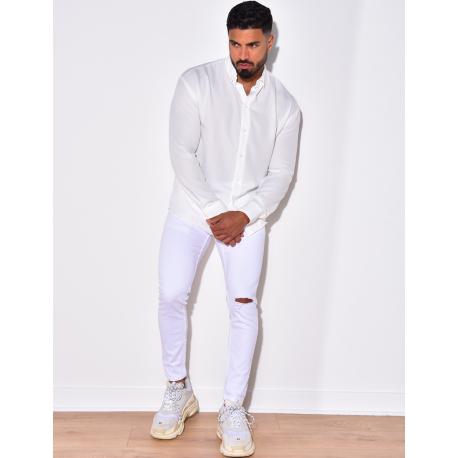 Chemise fluide à manches longues Chemise fluide à manches longues