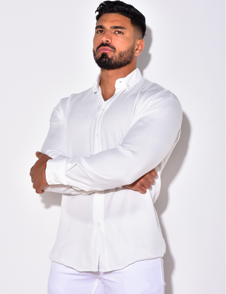 Chemise fluide à manches longues Chemise fluide à manches longues