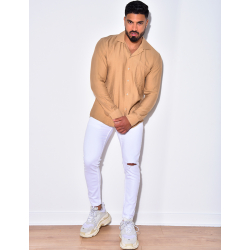 Chemise manche longues avec poches Chemise manche longues avec poches