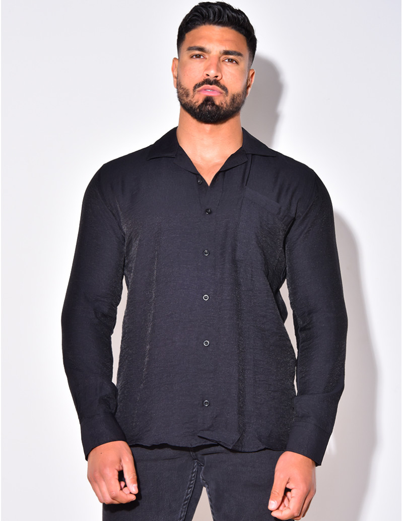 Chemise manche longues avec poches