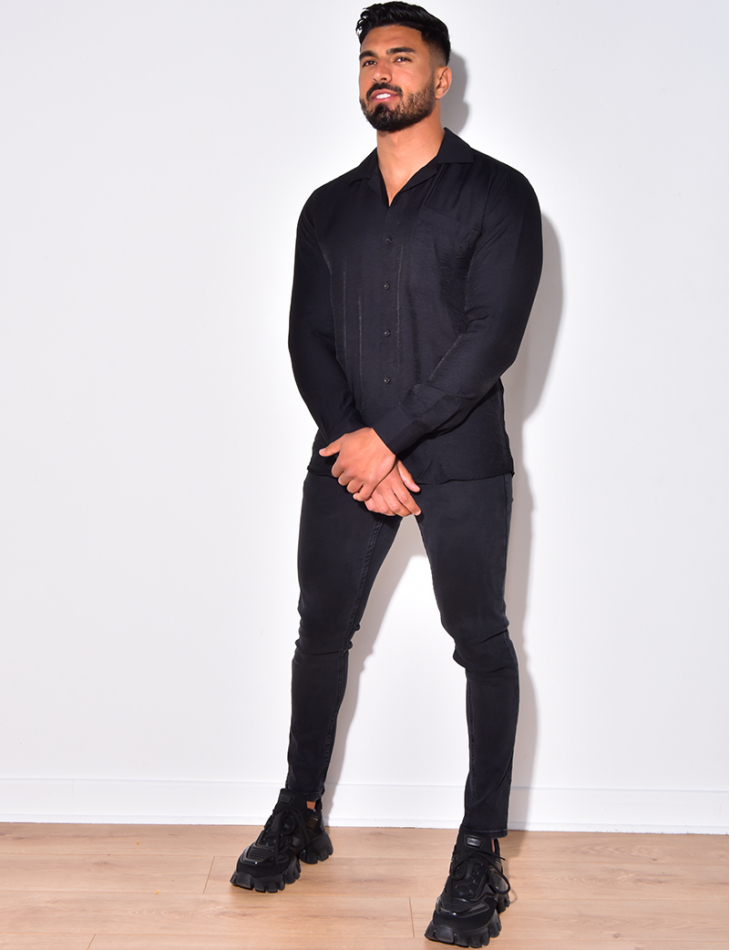 Chemise manche longues avec poches Chemise manche longues avec poches