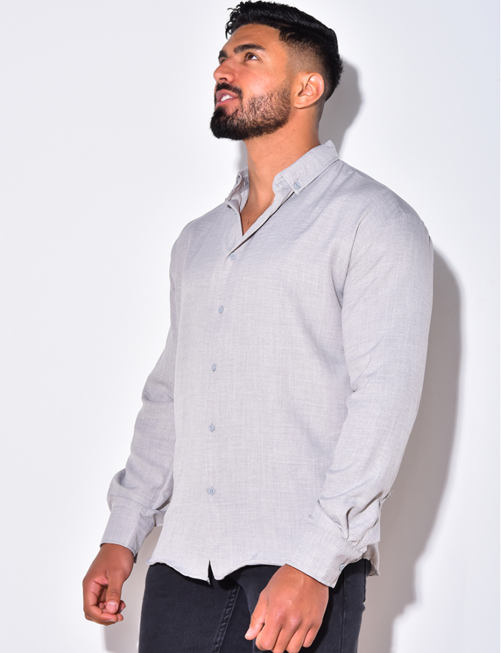 Chemise fluide à manches longues Chemise fluide à manches longues