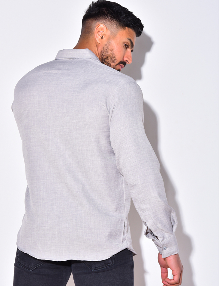 Chemise fluide à manches longues Chemise fluide à manches longues