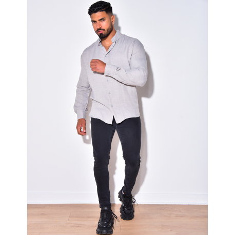 Chemise fluide à manches longues Chemise fluide à manches longues