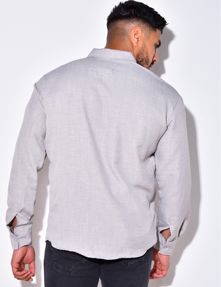 Chemise fluide à manches longues Chemise fluide à manches longues