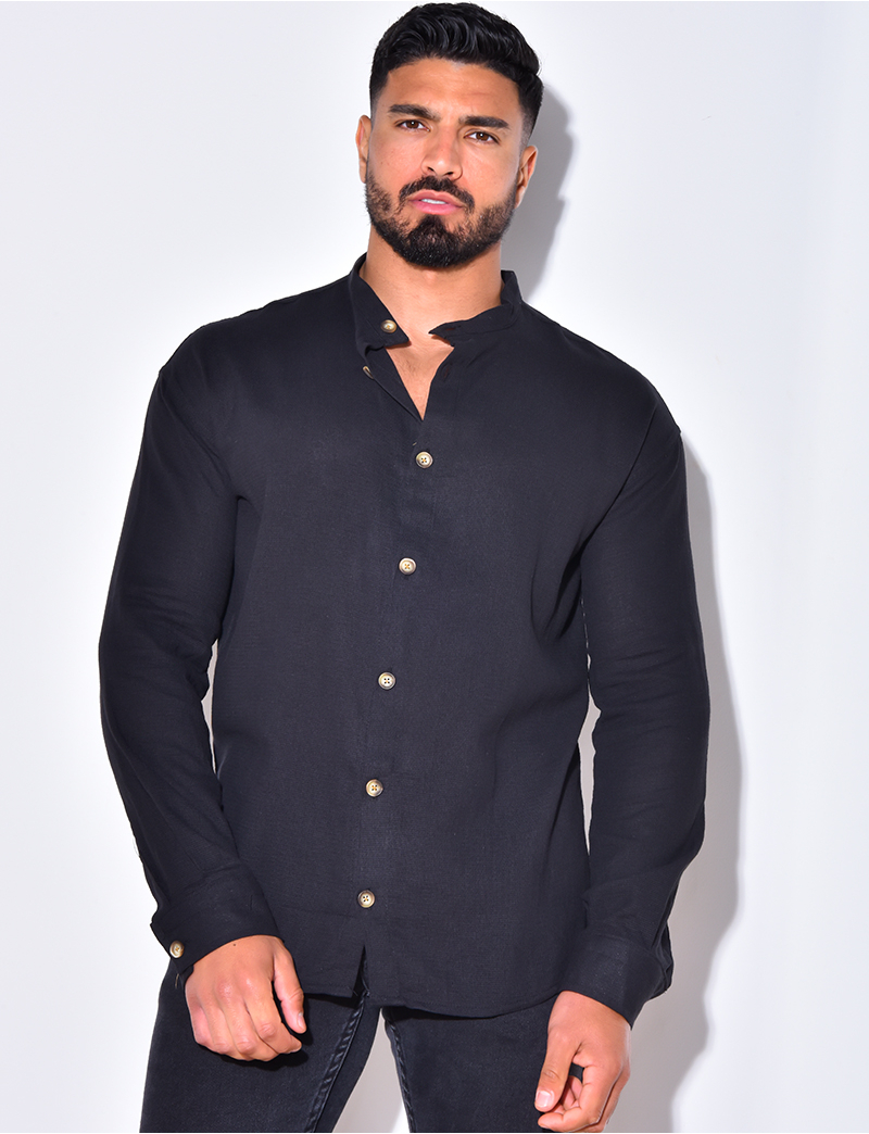 Element Chemises Chemise à manches longues FFNC CHECKMATE homme bleu