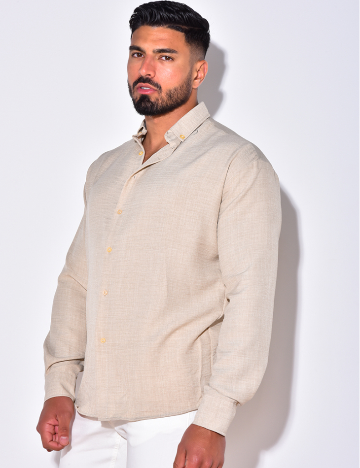 Chemise fluide à manches longues Chemise fluide à manches longues