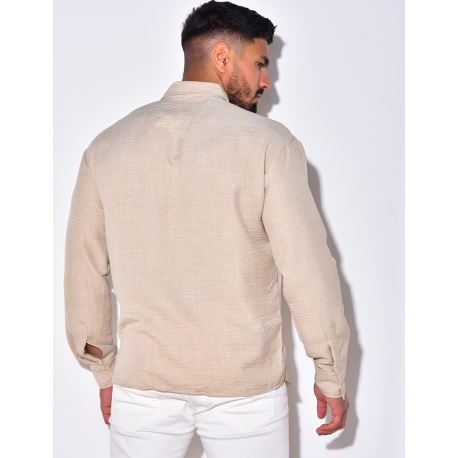 Chemise fluide à manches longues Chemise fluide à manches longues