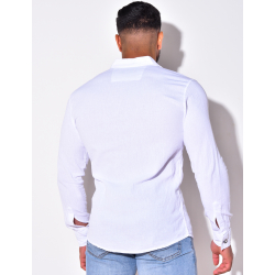 Chemise fine manches longues