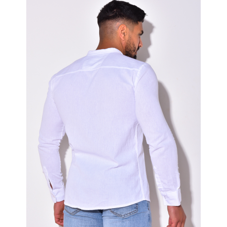 Chemise manche longues à petit col Chemise manche longues à petit col