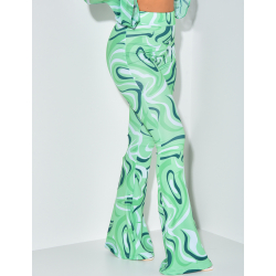 Pantalon à motif patte d'eph Pantalon à motif patte d'eph