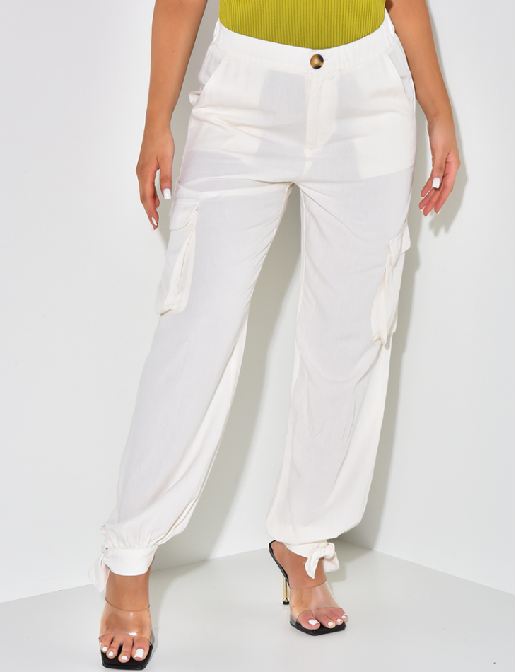 Pantlon cargo fin Pantlon cargo fin