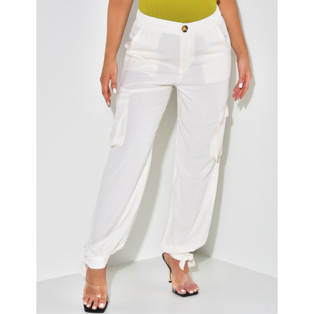 Pantlon cargo fin Pantlon cargo fin