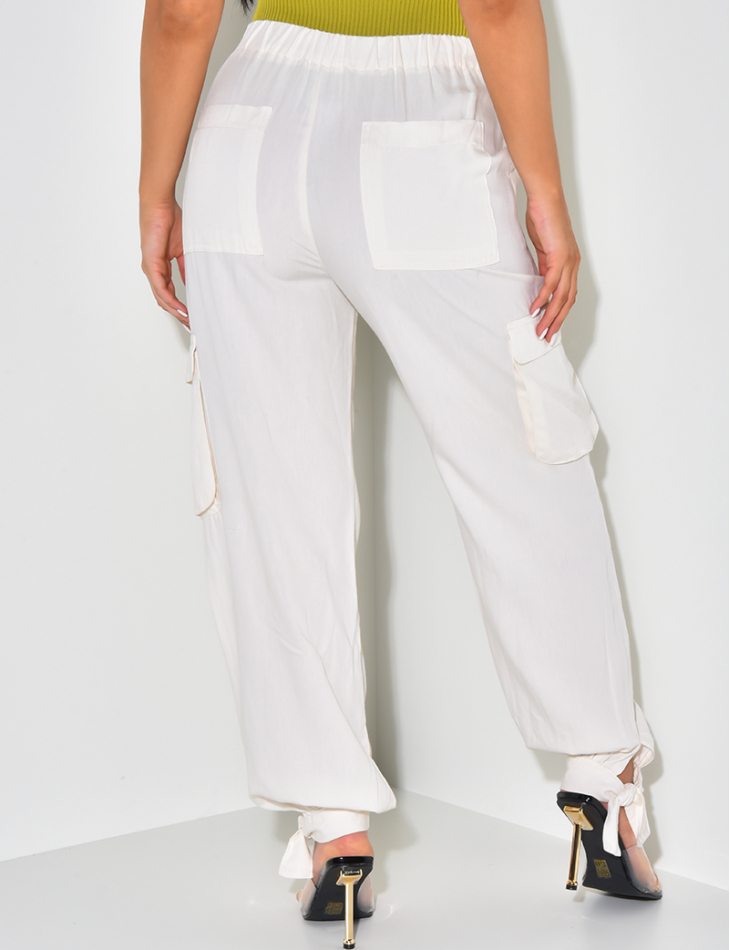 Pantlon cargo fin Pantlon cargo fin