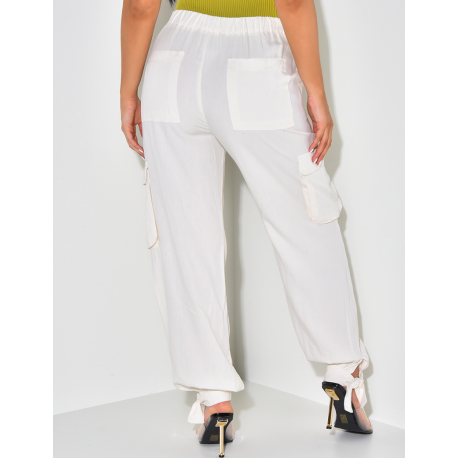 Pantlon cargo fin Pantlon cargo fin