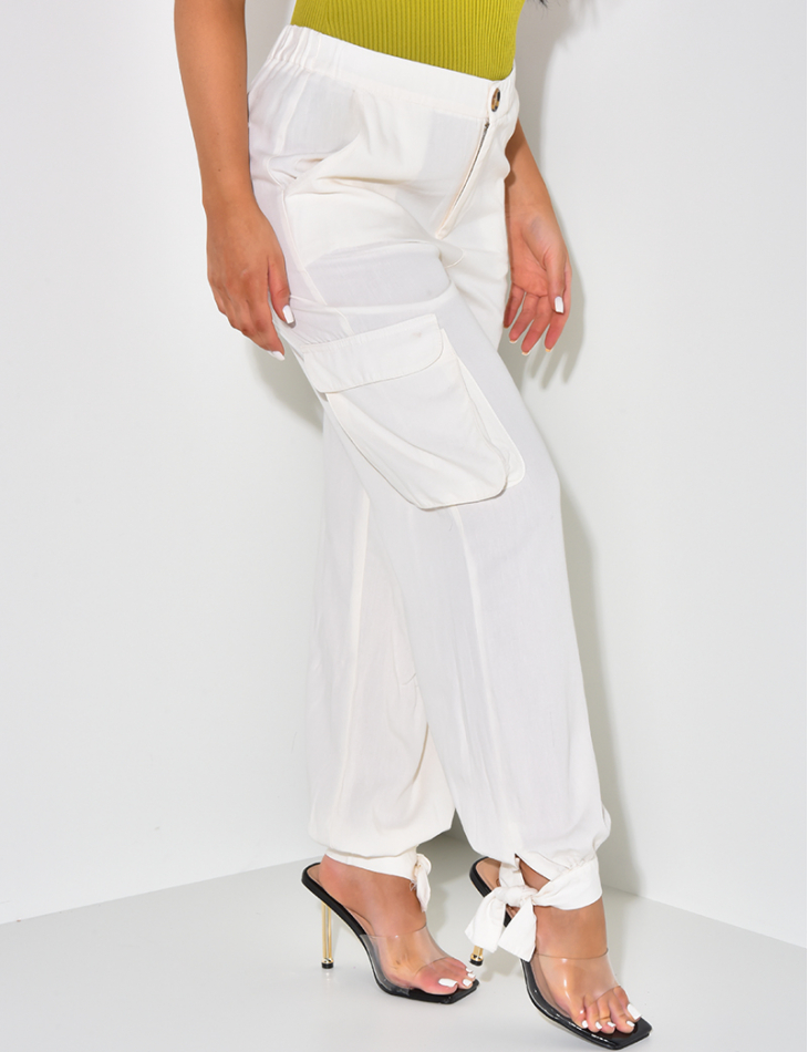 Pantlon cargo fin Pantlon cargo fin