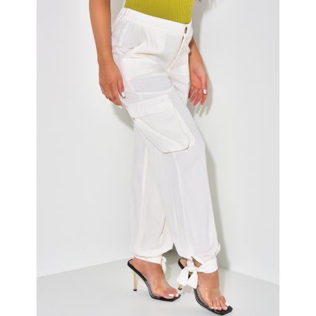 Pantlon cargo fin Pantlon cargo fin