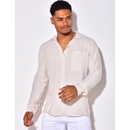 Chemise manche longues avec poches Chemise manche longues avec poches