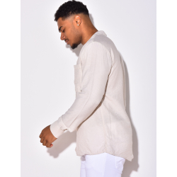 Chemise manche longues avec poches Chemise manche longues avec poches