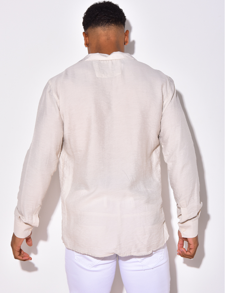 Chemise manche longues avec poches Chemise manche longues avec poches