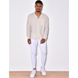 Chemise manche longues avec poches Chemise manche longues avec poches