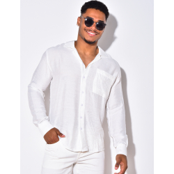 Chemise manche longues avec poches Chemise manche longues avec poches
