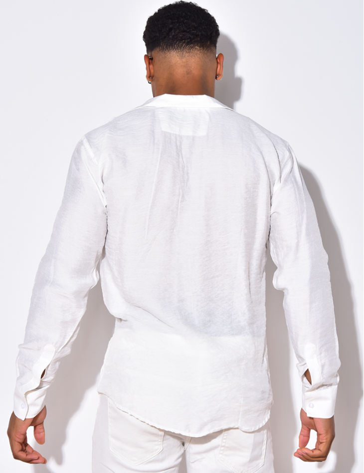 Chemise manche longues avec poches Chemise manche longues avec poches