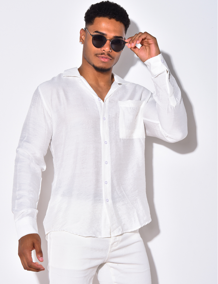 Chemise manche longues avec poches Chemise manche longues avec poches