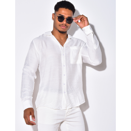 Chemise manche longues avec poches Chemise manche longues avec poches