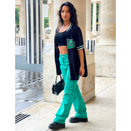 Pantalon cargo large à poches Pantalon cargo large à poches