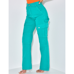 Pantalon cargo large à poches Pantalon cargo large à poches