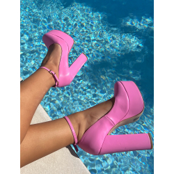 Sandales à talon compensées en simili Sandales à talon compensées en simili