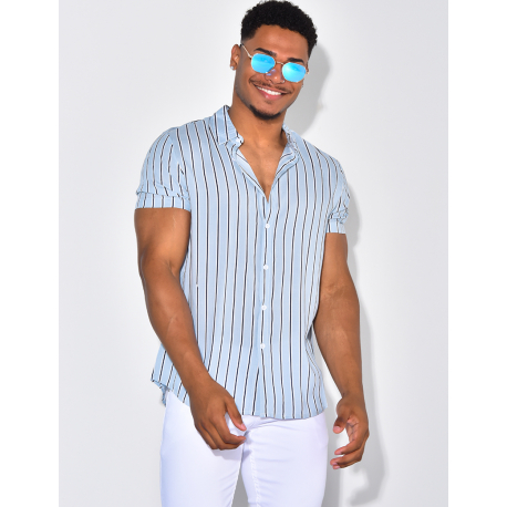 Chemise à rayures