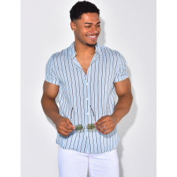 Chemise à rayures