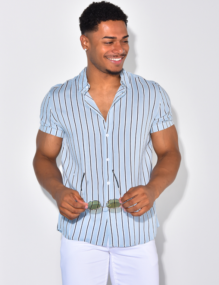 Chemise à rayures